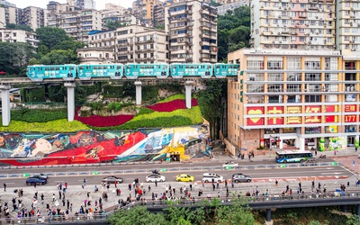 &ldquo;雪天&rdquo;鹽聯(lián)合重慶軌道 再添城市新風景